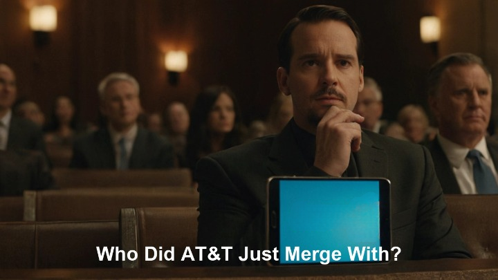 Who did AT&T just merge with?