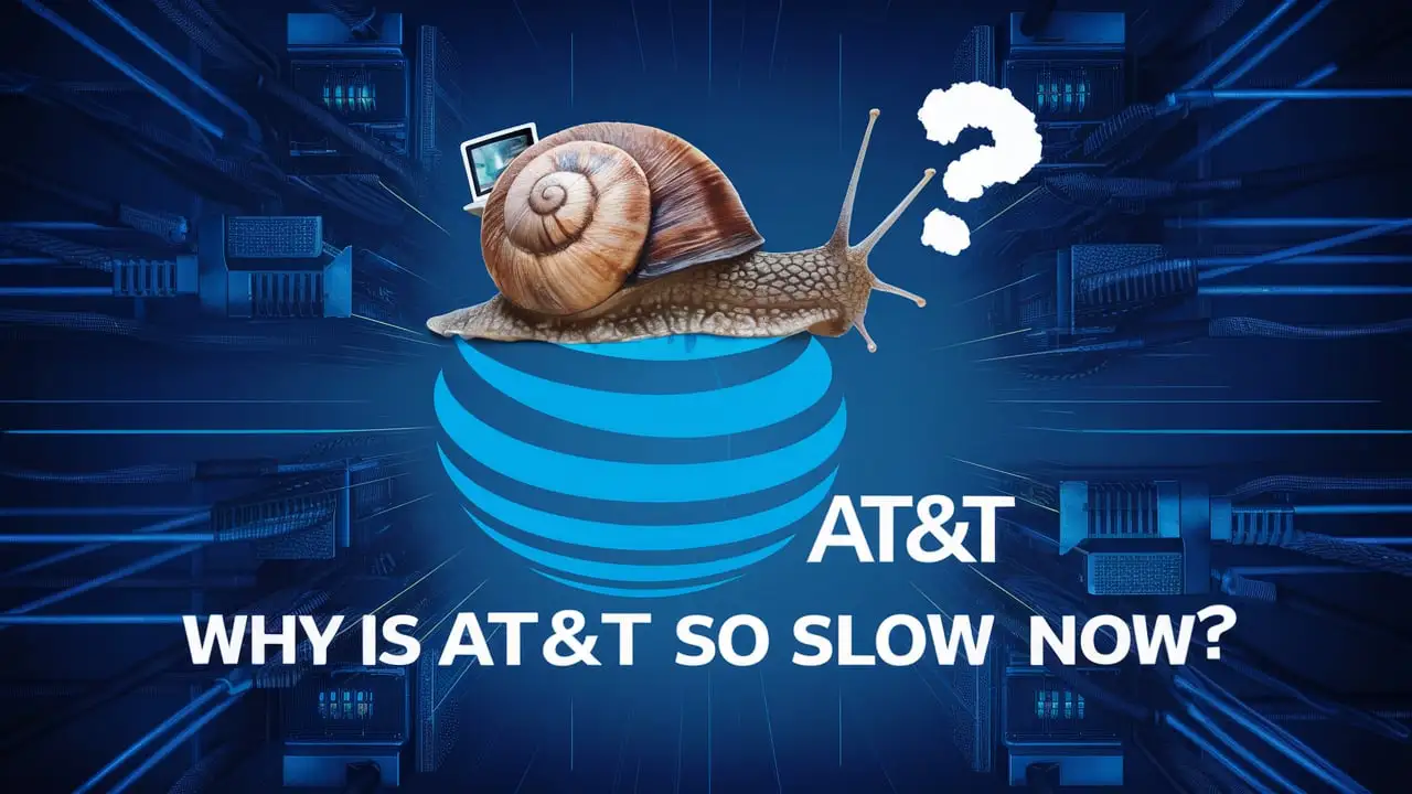 Why is AT&T so slow now?