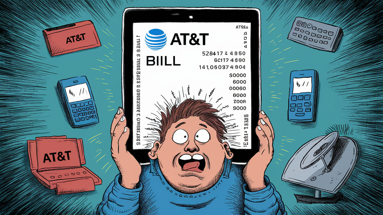 Why was my AT&T bill so high?