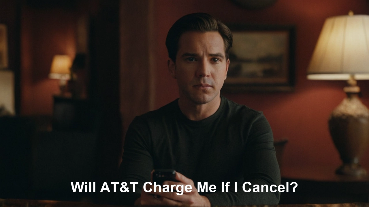 Will AT&T charge me if I cancel?