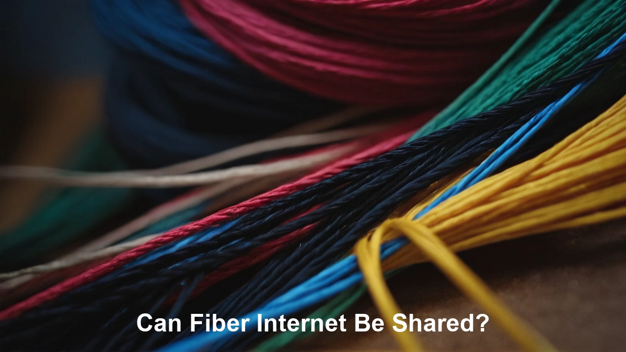 Can fiber internet be shared?