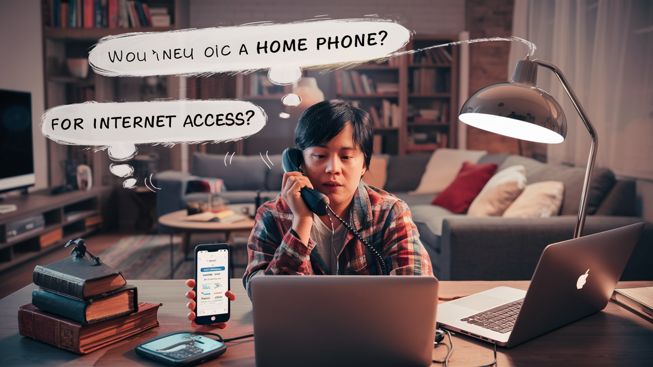Do I need a home phone for internet?