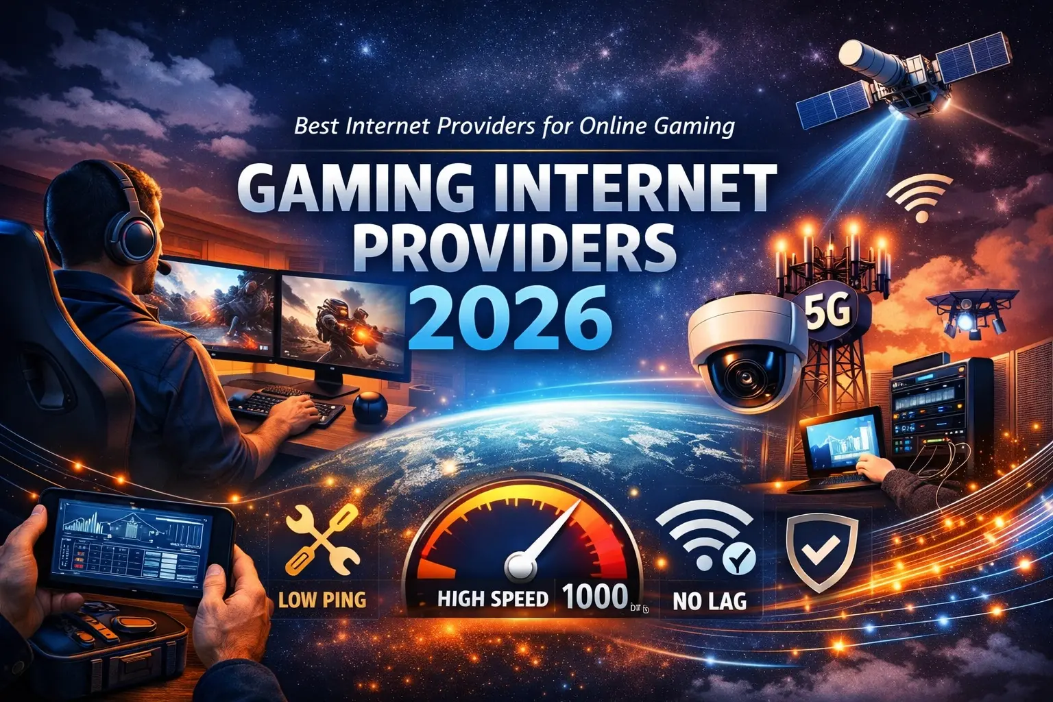 Best Internet Providers for Online Gaming in 2026: A Research-Based Comparison