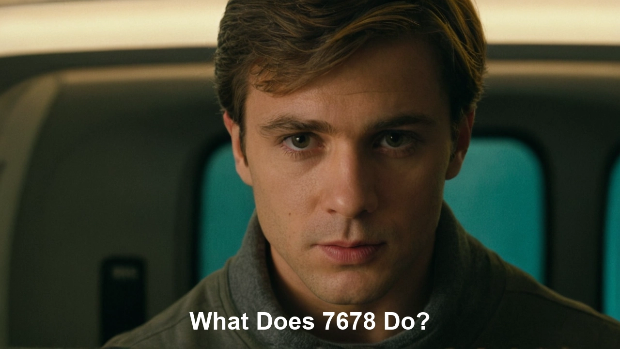 What does *7678 do?