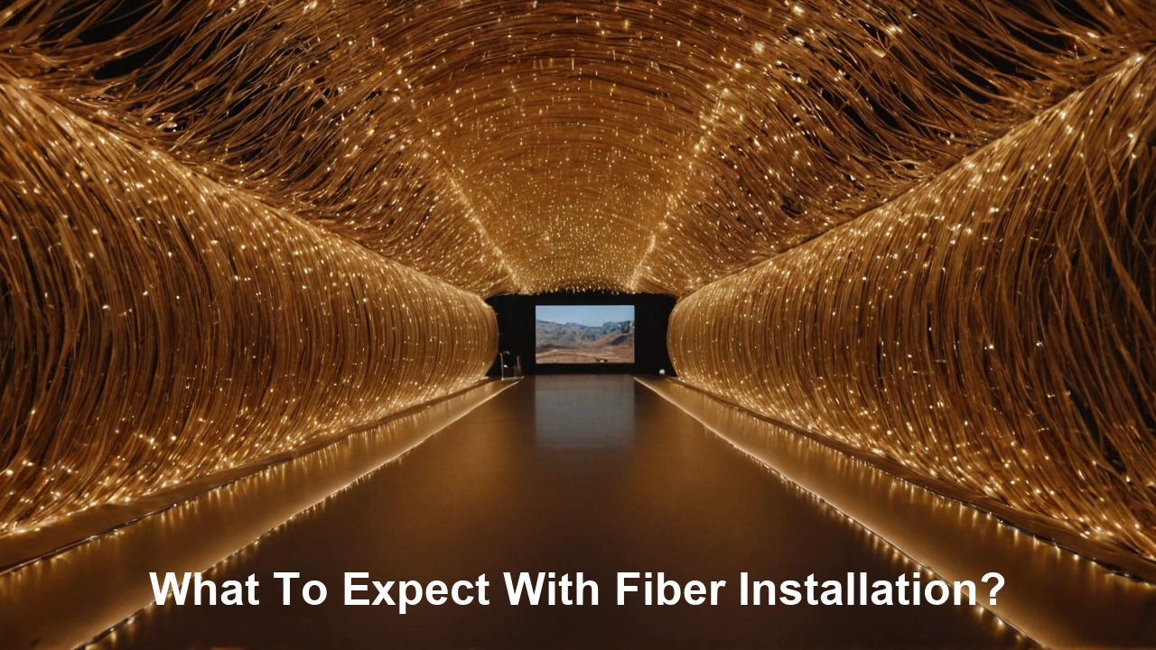 What to expect with fiber installation?