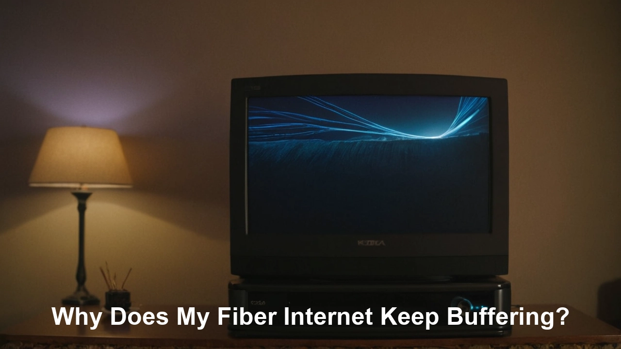 Why does my fiber internet keep buffering?